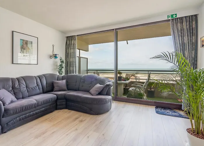 公寓 Luxueuze Vakantiestudio Met Zeezicht En Terras In *